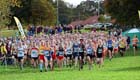 Start of the senior mens North East Harrier League, Blaydon. Photo: David T. Hewitson/Sports for All Pics